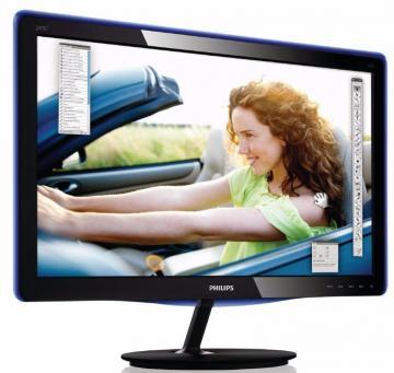 Monitor LED 23.6" 247E3LSU Philips, 1920x1080, 5ms, SCR 20mil:1, 300cd, D-Sub/DVI-D, touch control, glossy black - Pret | Preturi Monitor LED 23.6" 247E3LSU Philips, 1920x1080, 5ms, SCR 20mil:1, 300cd, D-Sub/DVI-D, touch control, glossy black