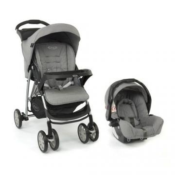 Graco - Carucior Duo Mirage+ TS Mode Gris - Pret | Preturi Graco - Carucior Duo Mirage+ TS Mode Gris