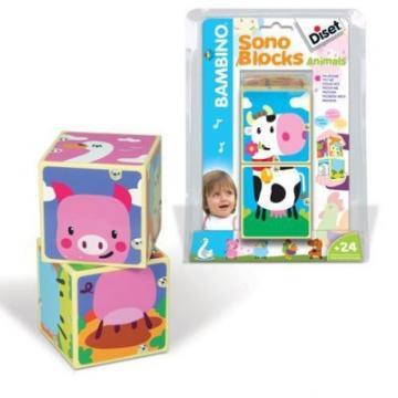 Cuburi educationale Diset SONO BLOCKS - Animale (2 ani+) - Pret | Preturi Cuburi educationale Diset SONO BLOCKS - Animale (2 ani+)