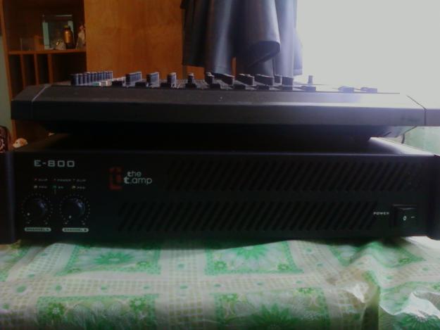 the t.amp E-800 stereo amplifier +mixer - Pret | Preturi the t.amp E-800 stereo amplifier +mixer