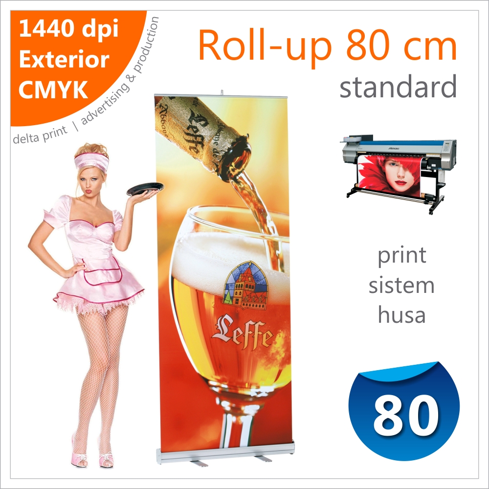 Roll-up 80 x 200 cm Standard – 125 lei - Pret | Preturi Roll-up 80 x 200 cm Standard – 125 lei