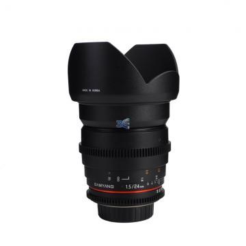 SAMYANG T1.5 24mm ED AS IF UMC VDSLR Canon - Pret | Preturi SAMYANG T1.5 24mm ED AS IF UMC VDSLR Canon