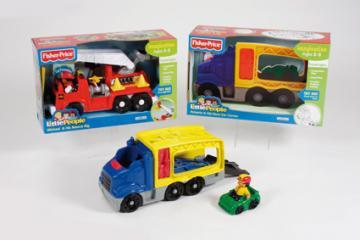 Fisher-Price - Masina de pompieri/politie - Pret | Preturi Fisher-Price - Masina de pompieri/politie