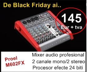 Mixer audio Proel 4 intr. De microfon - Pret | Preturi Mixer audio Proel 4 intr. De microfon