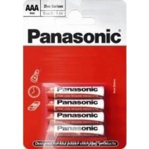 Panasonic baterii r03 aaa zinc carbon 4 buc la blister - Pret | Preturi Panasonic baterii r03 aaa zinc carbon 4 buc la blister
