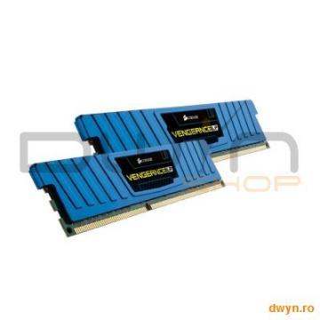 Corsair DDR3 8GB 1600MHz, KIT 2x4GB, 9-9-9-24, radiator Blue Vengeance LP, dual channel, 1.5V - Pret | Preturi Corsair DDR3 8GB 1600MHz, KIT 2x4GB, 9-9-9-24, radiator Blue Vengeance LP, dual channel, 1.5V