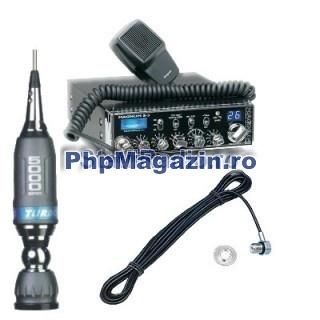 Set complet Statie Radio Magnum S3 + Antena Sirio 5000 cu cablu - Pret | Preturi Set complet Statie Radio Magnum S3 + Antena Sirio 5000 cu cablu