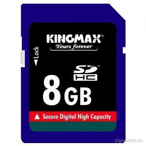 Kingmax Memorie 8GB Secure Digital HC, class 6 - Pret | Preturi Kingmax Memorie 8GB Secure Digital HC, class 6