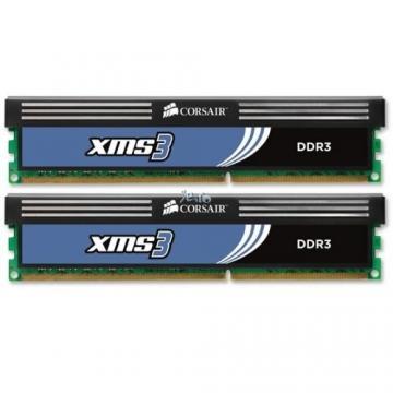 Corsair XMS3 Classic Blue DDR3-1600Mhz, 4GB (Kit 2 x 2GB) CL8 - Pret | Preturi Corsair XMS3 Classic Blue DDR3-1600Mhz, 4GB (Kit 2 x 2GB) CL8