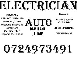 Electrician auto utilaje agricole industriale camioane - Pret | Preturi Electrician auto utilaje agricole industriale camioane