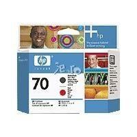 HP 70, Cartus negru si rosu mat - Pret | Preturi HP 70, Cartus negru si rosu mat