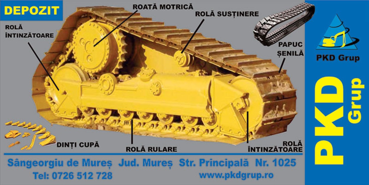 Piese cale de rulare buldozer excavatoare - Pret | Preturi Piese cale de rulare buldozer excavatoare