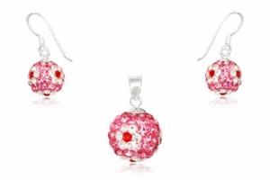 Set Cercei si Pandantiv Argint cu Cristale Swarovski (6T042) - Pret | Preturi Set Cercei si Pandantiv Argint cu Cristale Swarovski (6T042)