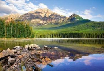 Puzzle Castorland 1500 Lacul Pyramid, Jasper National Park --- - Pret | Preturi Puzzle Castorland 1500 Lacul Pyramid, Jasper National Park ---