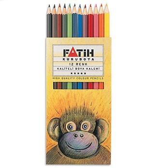 Creioane colorate, 1/1, 12 culori/set, FATIH - Pret | Preturi Creioane colorate, 1/1, 12 culori/set, FATIH