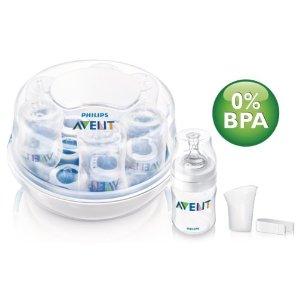 Sterilizator Avent pentru microunde + Biberon - NOU in cutie originala sigilat - Pret | Preturi Sterilizator Avent pentru microunde + Biberon - NOU in cutie originala sigilat