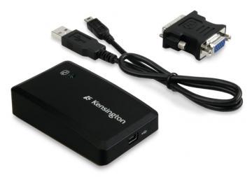 Adaptor Universal Multi-Dysplay Kensington, USB to DVI/VGA, (K33928EU) - Pret | Preturi Adaptor Universal Multi-Dysplay Kensington, USB to DVI/VGA, (K33928EU)