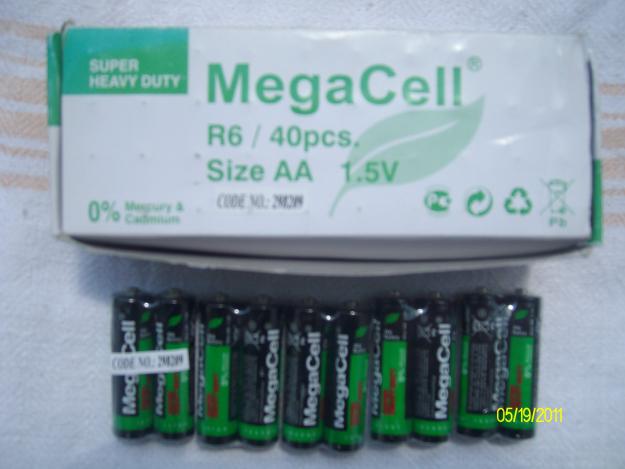 bateri r6; AA mega cell - Pret | Preturi bateri r6; AA mega cell