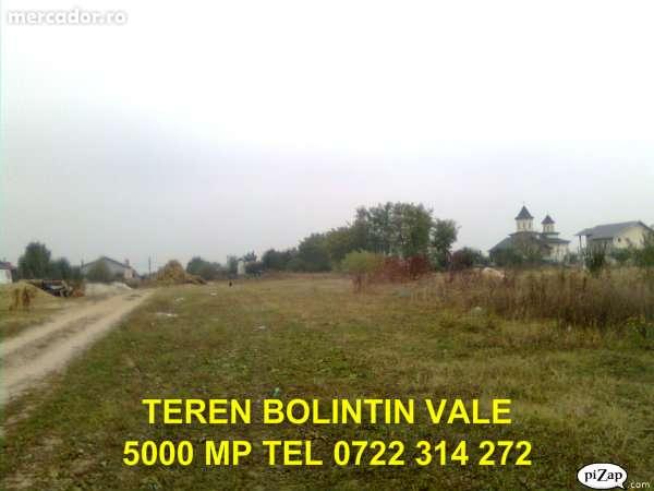 5000 mp teren constructii Bolintin-Vale la 20 km de Buc - Pret | Preturi 5000 mp teren constructii Bolintin-Vale la 20 km de Buc