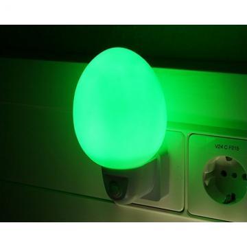 Lampa de noapte cu 4 LED uri forma ovala culoare verde Kreis Design - Pret | Preturi Lampa de noapte cu 4 LED uri forma ovala culoare verde Kreis Design