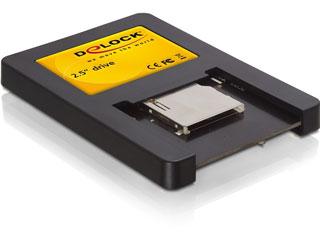 Cititor de carduri IDE 2,5 inch pentru carduri 1 x CF - 1x SD, Delock 91672 - Pret | Preturi Cititor de carduri IDE 2,5 inch pentru carduri 1 x CF - 1x SD, Delock 91672