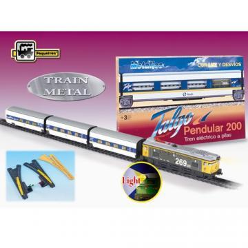Pequetren - Trenulet Electric Talgo Pendular 200 cu Macaz - Pret | Preturi Pequetren - Trenulet Electric Talgo Pendular 200 cu Macaz