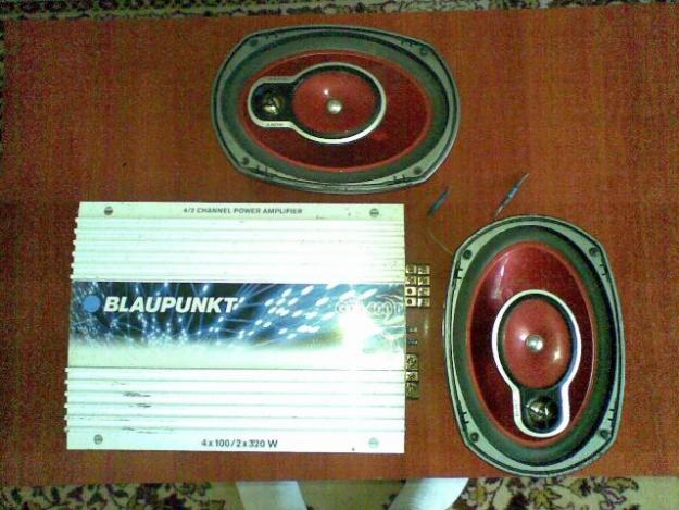 Amplificator Blaupunkt GTA400+Boxe Sony XS-V6930 - Pret | Preturi Amplificator Blaupunkt GTA400+Boxe Sony XS-V6930