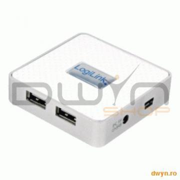 HUB USB 2.0 extern, 4*USB, incl. alimentare, Logilink "UA0113" - Pret | Preturi HUB USB 2.0 extern, 4*USB, incl. alimentare, Logilink "UA0113"