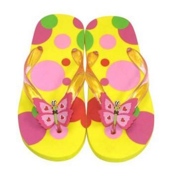 Melissa Doug Papuci de baie plaja copii Bella Butterfly - Pret | Preturi Melissa Doug Papuci de baie plaja copii Bella Butterfly