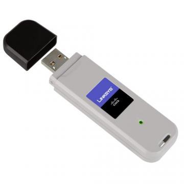 LINKSYS Compact Wireless-N USB Adapter - WUSB100 - Pret | Preturi LINKSYS Compact Wireless-N USB Adapter - WUSB100