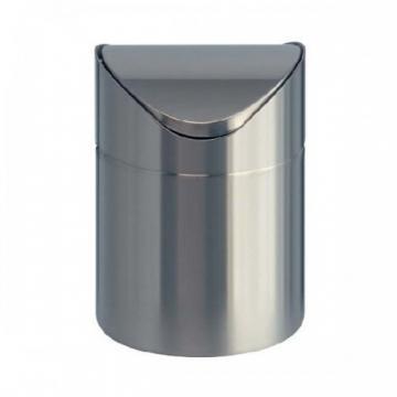 Cos metalic pentru masa cu capac swing, 1,5 litri, VEPA BINS - stainless steel - Pret | Preturi Cos metalic pentru masa cu capac swing, 1,5 litri, VEPA BINS - stainless steel