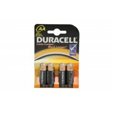 DURACELL 4 baterii alkaline AA - Pret | Preturi DURACELL 4 baterii alkaline AA