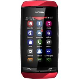 Nokia 306 Asha Rosu - Pret | Preturi Nokia 306 Asha Rosu