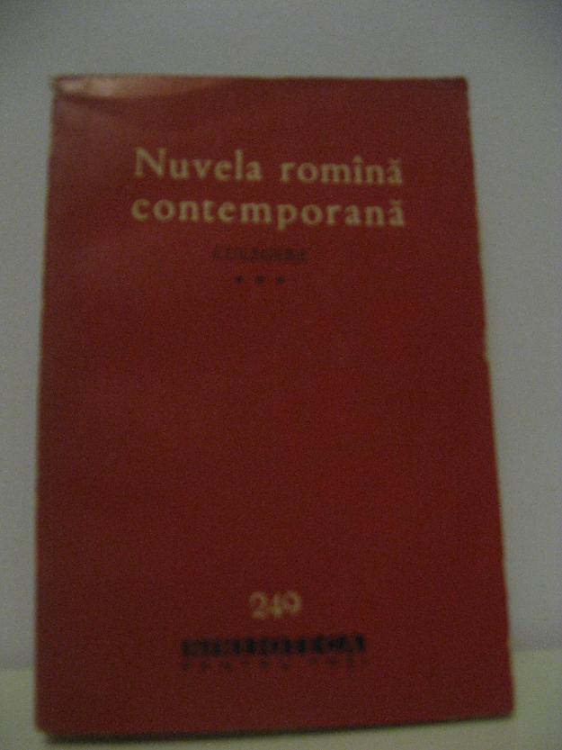 Nuvela romana contemporana- Culegere, 3 volume Editura pentru Literatura si Arta - Pret | Preturi Nuvela romana contemporana- Culegere, 3 volume Editura pentru Literatura si Arta