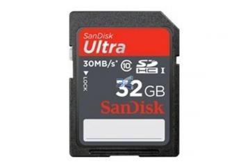 SanDisk 32GB Ultra SDHC 30MB/s, UHS-I, WaterProof, ShockProof - Pret | Preturi SanDisk 32GB Ultra SDHC 30MB/s, UHS-I, WaterProof, ShockProof