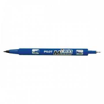 Marker Perm 2 Capete Twin Negru Begreen PILOT - Pret | Preturi Marker Perm 2 Capete Twin Negru Begreen PILOT