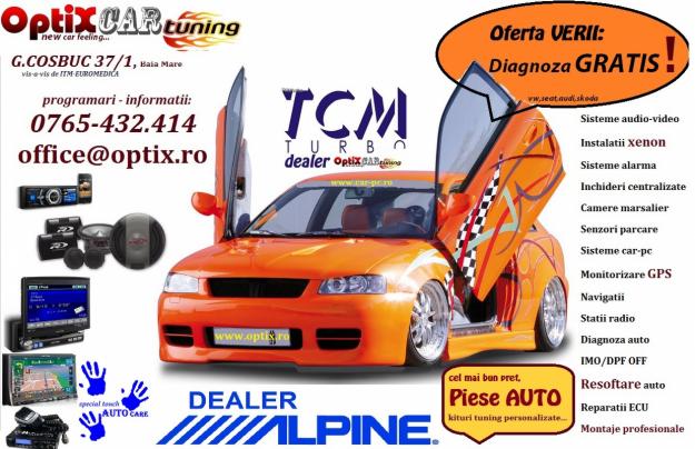 Chiptuning&resoftare auto, alarme,navigatii,sisteme car audio,xenon,piese auto - Pret | Preturi Chiptuning&resoftare auto, alarme,navigatii,sisteme car audio,xenon,piese auto