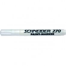 Marker cu vopsea SCHNEIDER 270, corp alb, varf 1-3 mm - negru - Pret | Preturi Marker cu vopsea SCHNEIDER 270, corp alb, varf 1-3 mm - negru