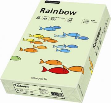 Hartie copiator Rainbow, A4, 80 g/mÂ², 500 coli/top, verde padure - Pret | Preturi Hartie copiator Rainbow, A4, 80 g/mÂ², 500 coli/top, verde padure