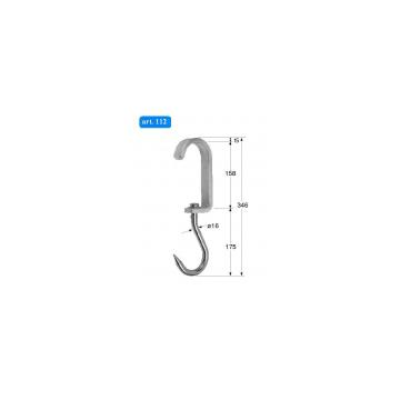 Carlig inox pentru linie tubulara de abatorizare - Pret | Preturi Carlig inox pentru linie tubulara de abatorizare