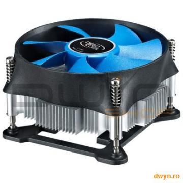 Cooler DeepCool CPU soc 1156, Aluminiu, 95W, Hydro Bearing, dimensiuni generale 97.5X97.5X46mm, dime - Pret | Preturi Cooler DeepCool CPU soc 1156, Aluminiu, 95W, Hydro Bearing, dimensiuni generale 97.5X97.5X46mm, dime