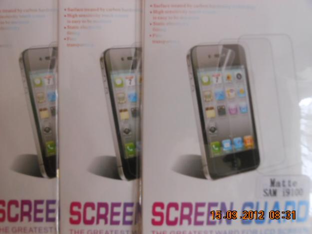 Folie de protectie ecran iPhone 4/3GS /Accesorii IPHONE - Pret | Preturi Folie de protectie ecran iPhone 4/3GS /Accesorii IPHONE