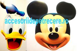 4 Masti petrecere copii MICKEY &amp; DONALD - Pret | Preturi 4 Masti petrecere copii MICKEY &amp; DONALD