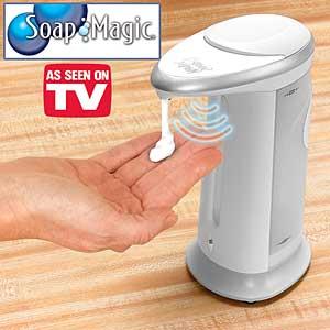 Magic Soap.Dozator de sapun lichid cu senzor - Pret | Preturi Magic Soap.Dozator de sapun lichid cu senzor