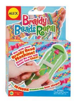 Alex Toys Rezerve pentru Bratari impletite Braidy Beads - Pret | Preturi Alex Toys Rezerve pentru Bratari impletite Braidy Beads