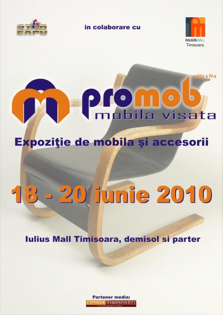 EXPO PROMOB, 18 - 20 iunie, Iulius Mall Timisoara - Pret | Preturi EXPO PROMOB, 18 - 20 iunie, Iulius Mall Timisoara