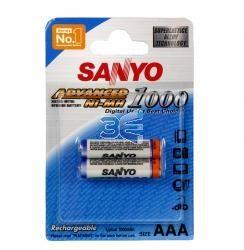 Acumulatori Sanyo tip R3 AAA Ni-Mh /1,2v 1000mAh.Set 2Buc - Pret | Preturi Acumulatori Sanyo tip R3 AAA Ni-Mh /1,2v 1000mAh.Set 2Buc