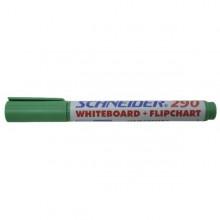 Marker flipchart+whiteboard SCHNEIDER 290 - verde - Pret | Preturi Marker flipchart+whiteboard SCHNEIDER 290 - verde