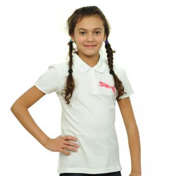 Tricou fetite Puma Polo white - Pret | Preturi Tricou fetite Puma Polo white