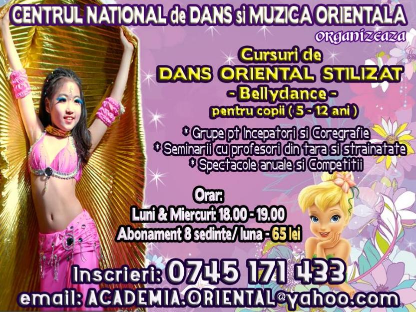 Cursuri Dans Copii - Bellydance - Dans Oriental Stilizat - Pret | Preturi Cursuri Dans Copii - Bellydance - Dans Oriental Stilizat